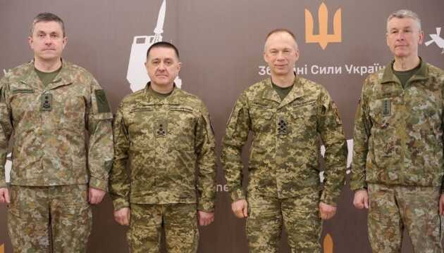 Syrskyi met with the military leadership of Lithuania in Kyiv