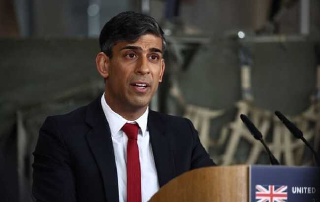 Rishi Sunak details British aid package for Ukraine
