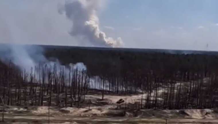 A video is published online showing what Krynky look like in Kherson region