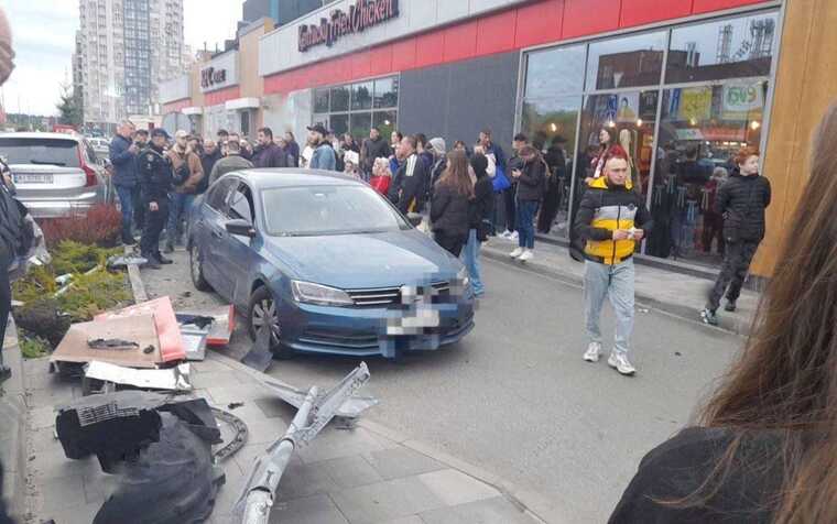 Drunken accident in Brovary: The car was driven by the head of the Brovary DSA Volodymyr Maibozhenko