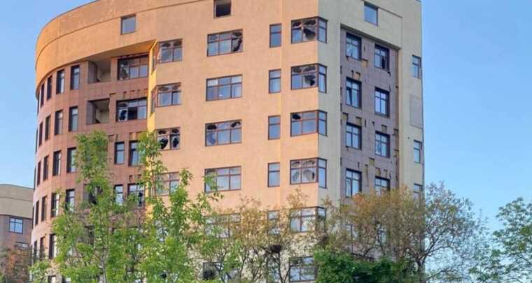 The consequences of the shelling of the Kyivskyi district of Kharkiv are published online