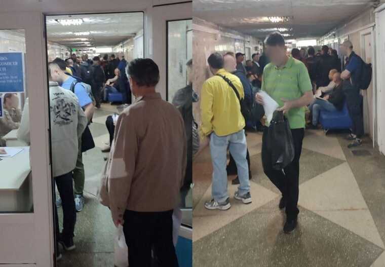 На медкомісію в Солом’янському ТЦК Києва утворилися величезні черги