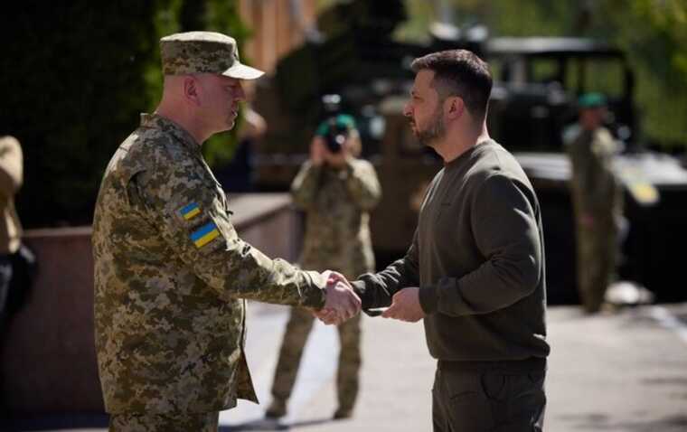 Зеленский в Хмельницкой области вручил награды пограничникам