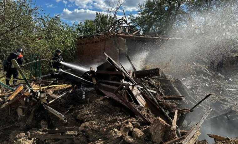 На окупованій Донеччині катастрофічно зростає кількість пожеж через обстріли