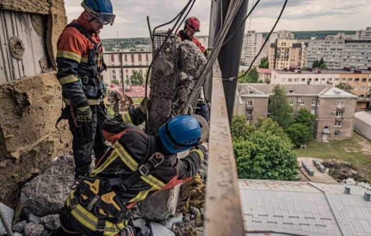 The enemy struck Kharkiv again