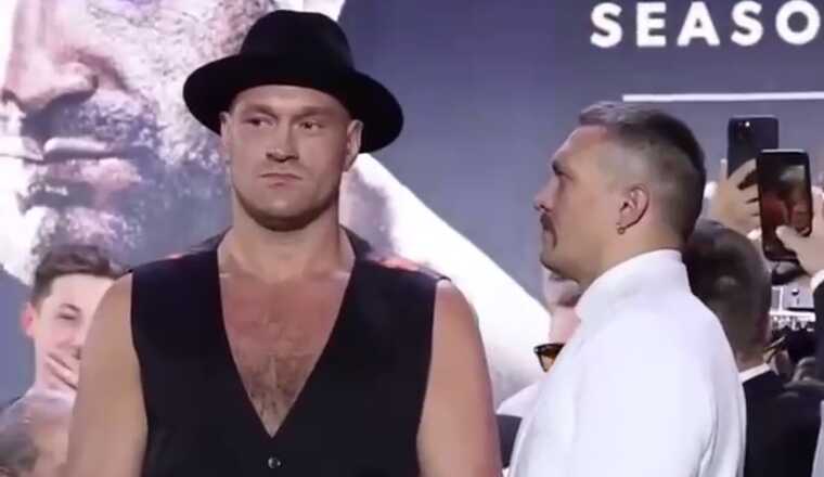 Ф’юрі під час «дуелі поглядів» не дивився на Усика