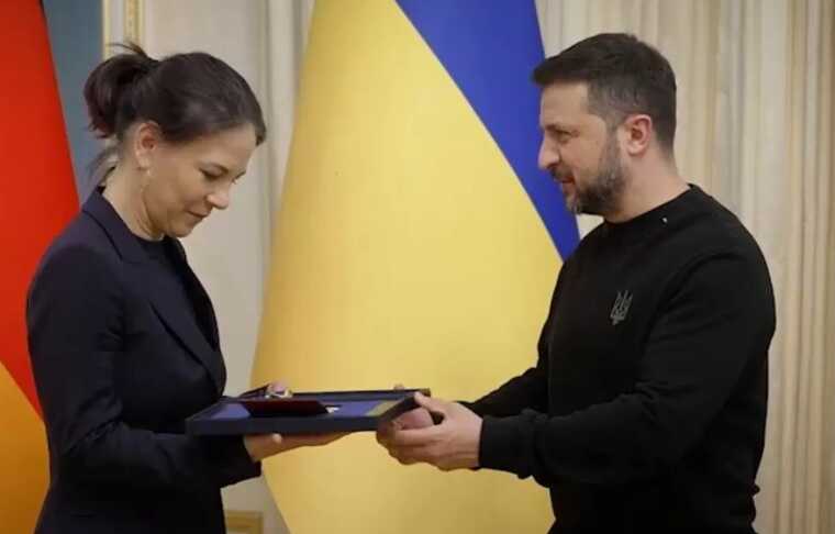 Володимир Зеленський зустрівся із Анналеною Бербок у Києві