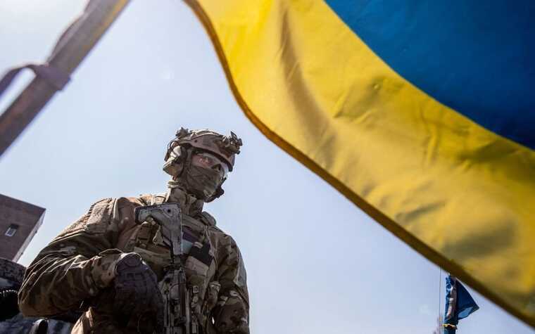 Ukrainian soldiers from the 82nd Special Airborne Brigade destroyed a group of invaders in Vovchansk