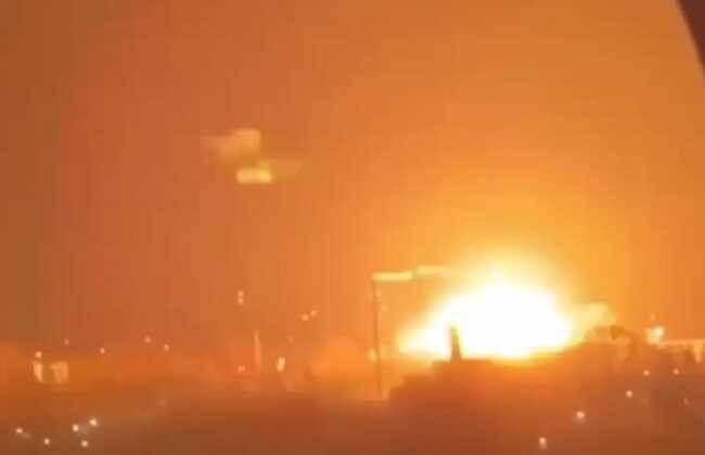 Attack on Crimea: in Alushta the arrival was caught on video