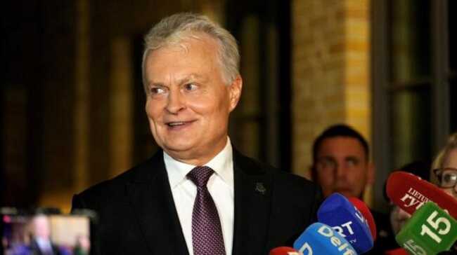 Президентом Литви знову став Гітанас Науседа: Зеленський привітав із переобранням
