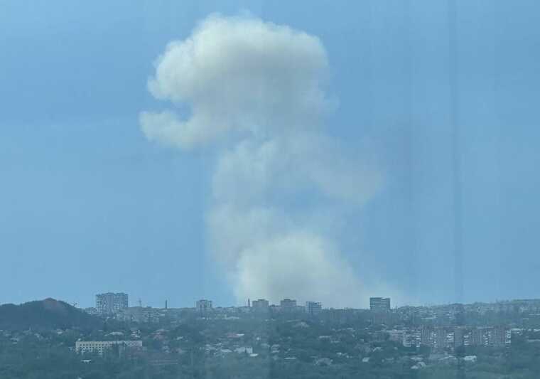 Arrival reported in occupied Donetsk