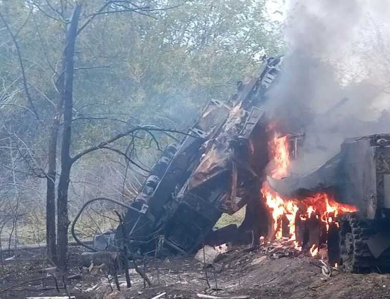 ЗСУ знищили російський ЗРК "Бук" за 100 км від лінії фронту