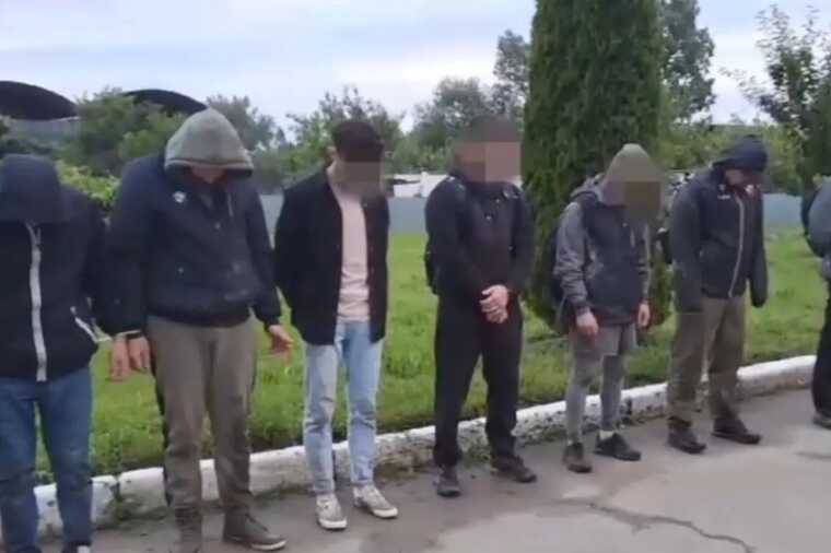 Seven violators broke through the fence to cross the Tysa: they were detained