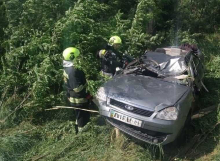 ДТП в Кировоградской области: автомобиль съехал в кювет, погибли два человека