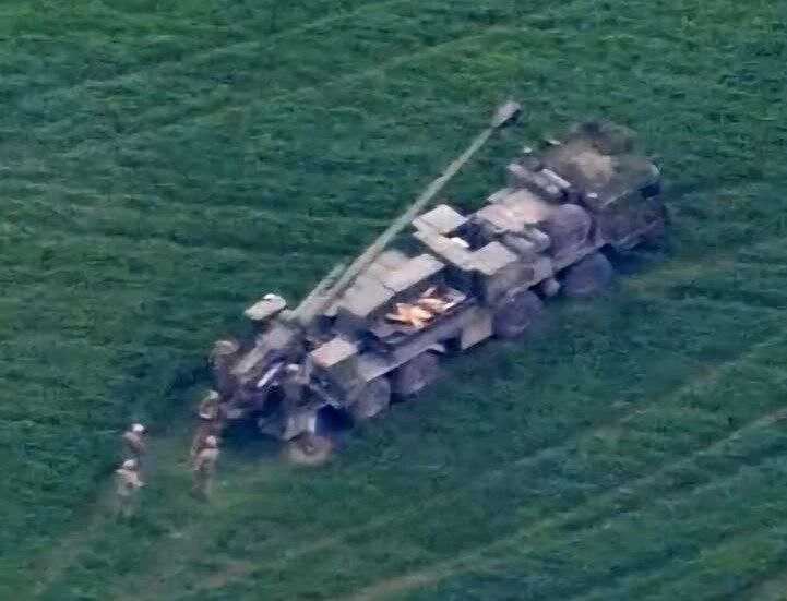 На фронті вперше зафіксовано появу російської САУ "Мальва"