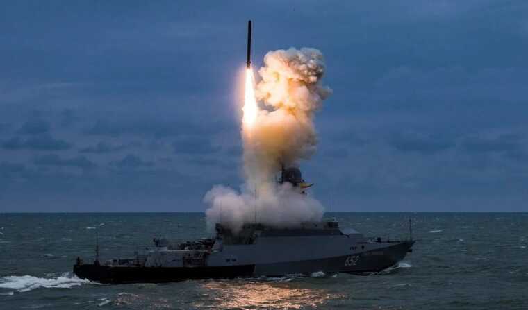 Russia deployed three missile carriers with 24 Calibres to the Black Sea