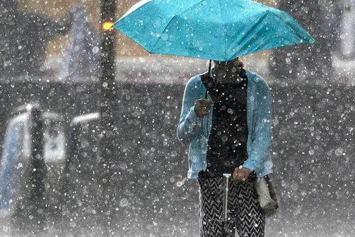 В Украине ожидаются грозы, град и шквалы