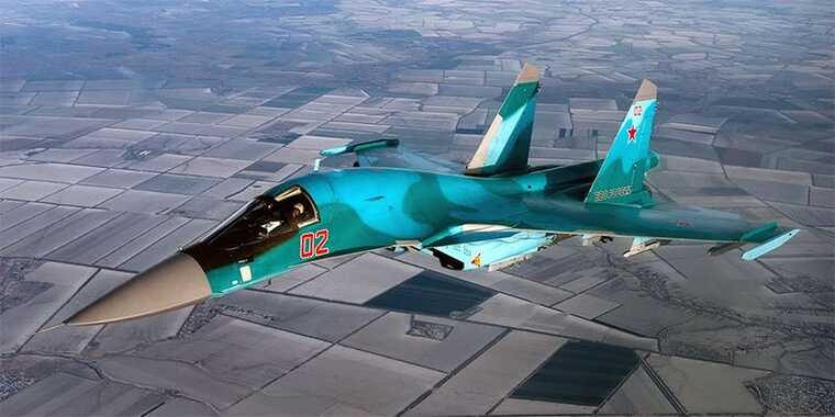 A Su-34 fighter plane crashed in Russia: the crew died