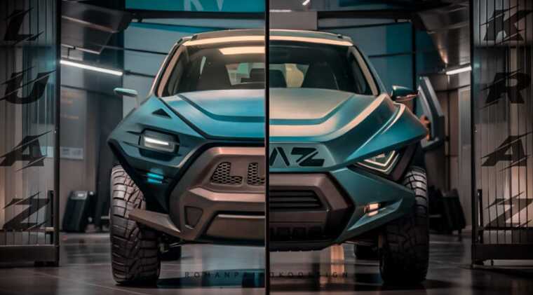 Дизайнер показав позашляховик ЛуАЗ нового покоління