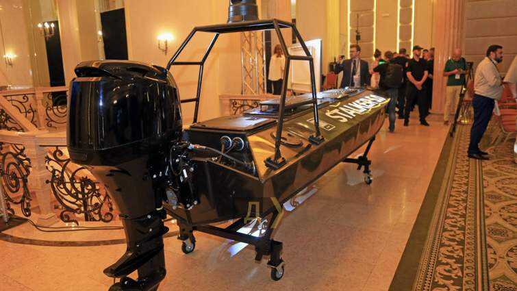 A new maritime drone Stalker was presented in Odesa