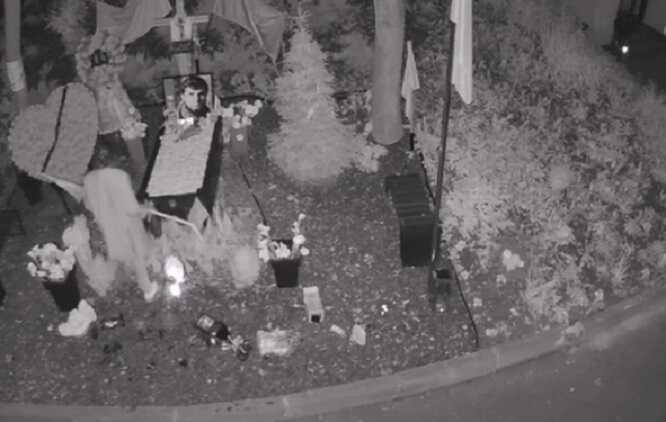 Погром могил военных в Киеве: в сети публикуют новое видео