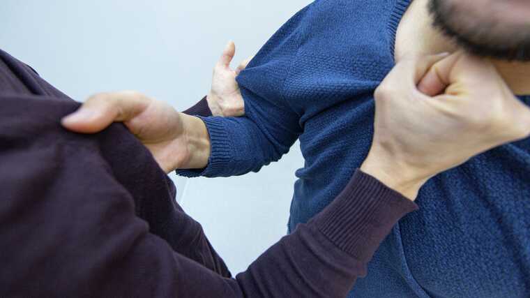 На Крещатике произошла массовая драка