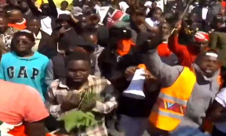 У столиці Кенії після ухвалення закону про підвищення податків протестувальники підпалюють адміністративні будівлі