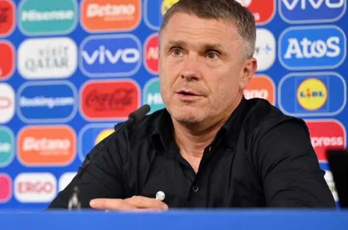 Ребров прокомментировал вылет сборной Украины с Евро-2024