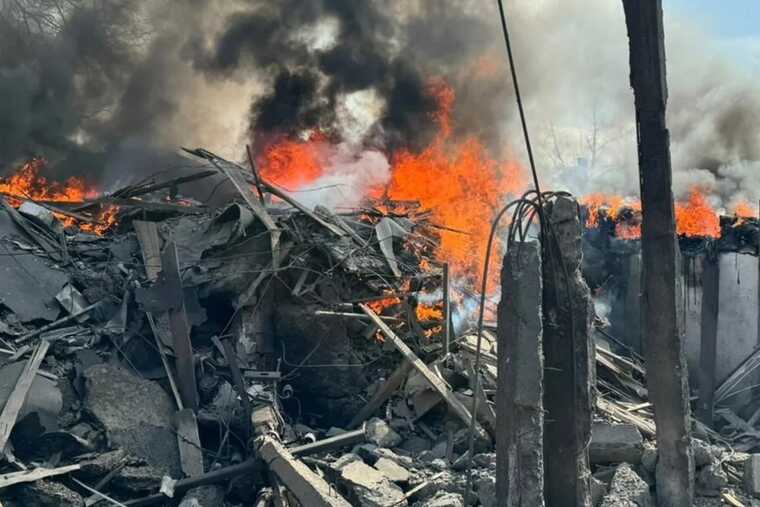 Occupants attack Ukrainsk in Donetsk region: two people killed, eight wounded