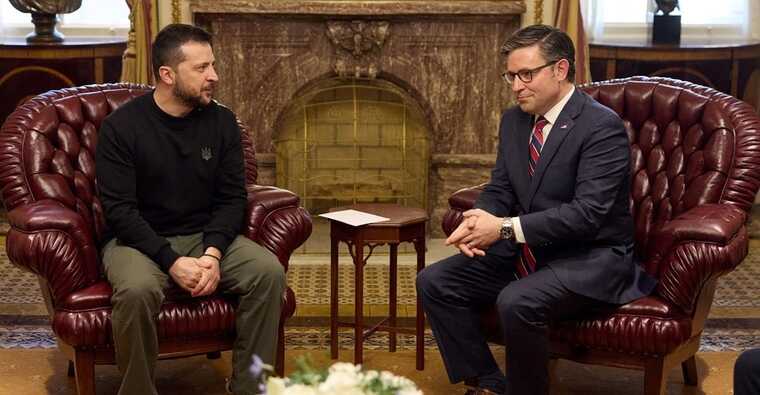 Майк Джонсон зустрінеться із Зеленським під час саміту НАТО у Вашингтоні