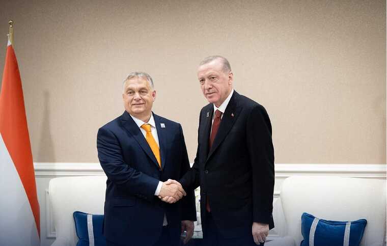 Орбан зустрівся з Ердоганом: заявив, що Туреччина "незамінна" у миротворчому процесі