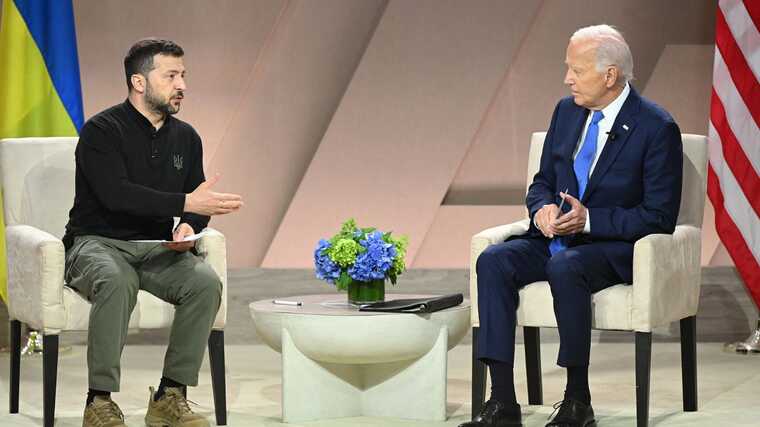 Байден пообещал Украине дальнейшую поддержку