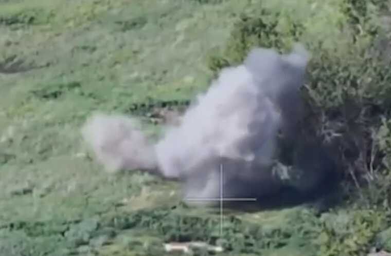 Ukrainian Armed Forces fighters blew up an observation post of the occupiers from one drone