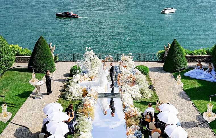 Монатік розповів скільки заробив на шикарному українському весіллі на італійському озері Комо
