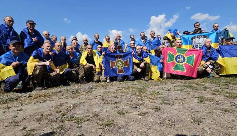 95 Ukrainian defenders were released from Russian captivity