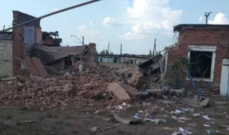 The occupiers destroyed the administrative building of Ukrzaliznytsia in Lyman