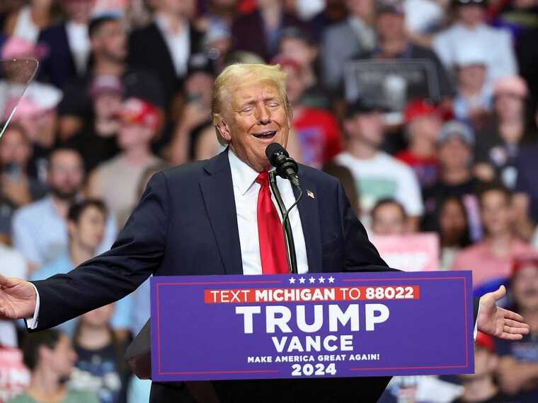 Трамп на першому передвиборчому мітингу заявив, що не допустить Третьої світової війни