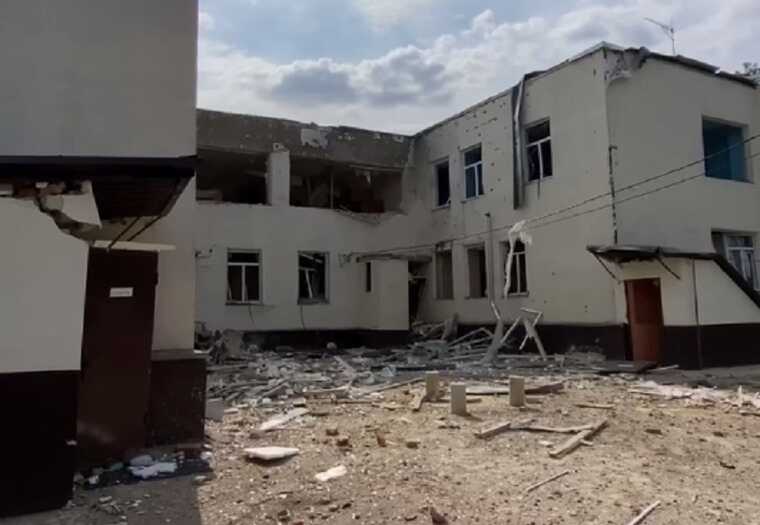 Two Iskanders hit Derhachi: a video of the consequences appeared online