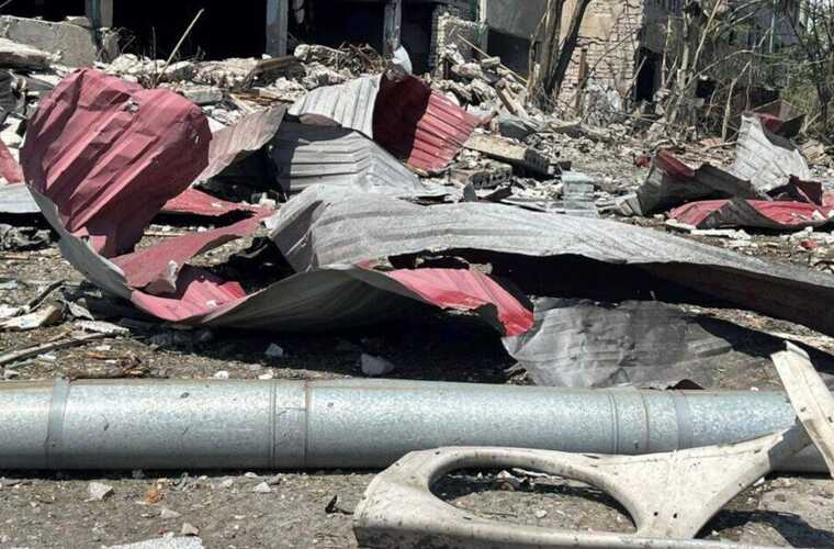 OC "South" publishes photos of the consequences of todays attack on the mail in Odesa region