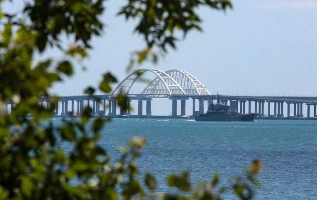 The occupiers again began to strengthen the Kerch Bridge, - media