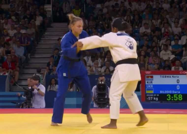 Українська дзюдоїстка Дар’я Білодід виграла свій перший поєдинок на Олімпіаді за 5 секунд