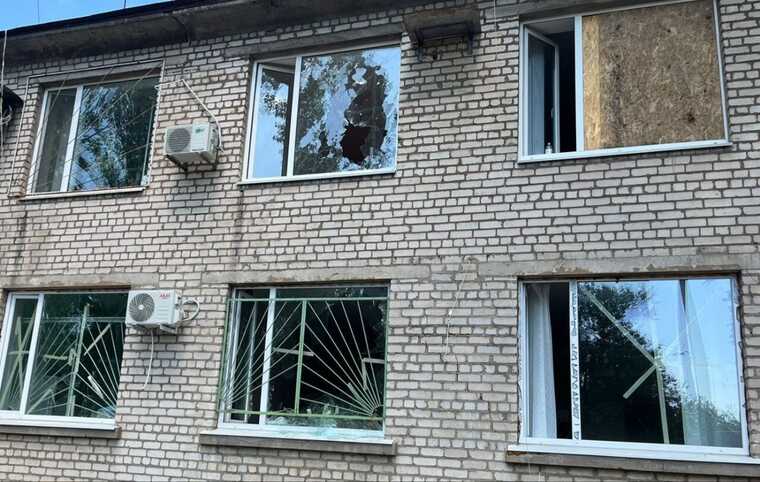 Occupants shelled a hospital in Nikopol: one person died