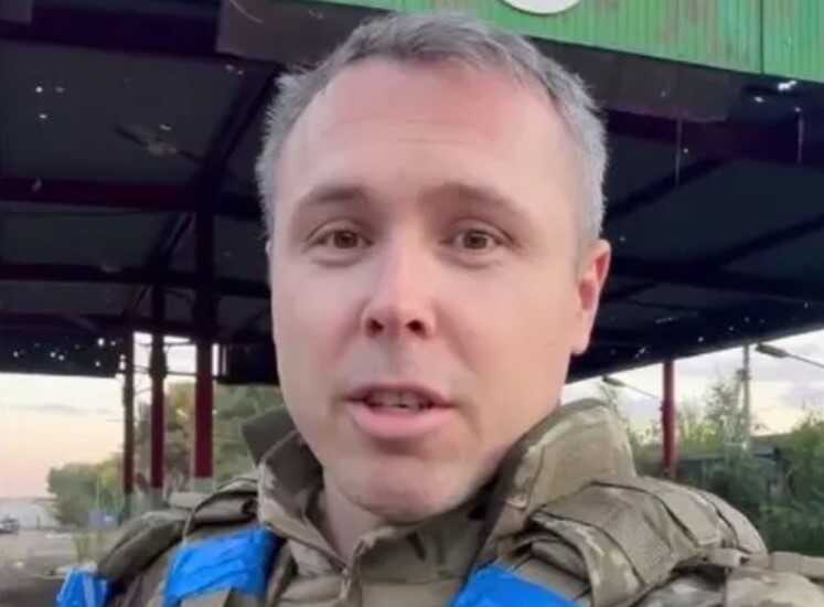 Нардеп Костенко оприлюднив відео з пункту пропуску між Україною та Курською областю РФ