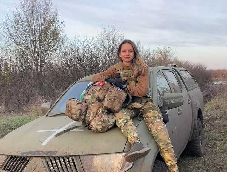 У Києві попрощалися і загиблою медикинею «Госпітальєрів» Мулькевич