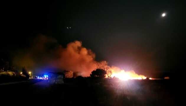 У Франції сталася лісова пожежа: 11 осіб постраждали, тисячі людей евакуювали