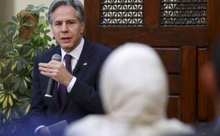 Блінкен прибув до Єгипту для просування угоди щодо Гази