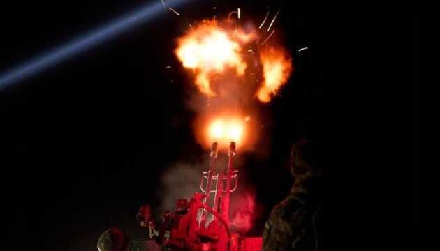 Сили ППО знищили всі дрони РФ, запущені від початку доби на столицю, – КМВА