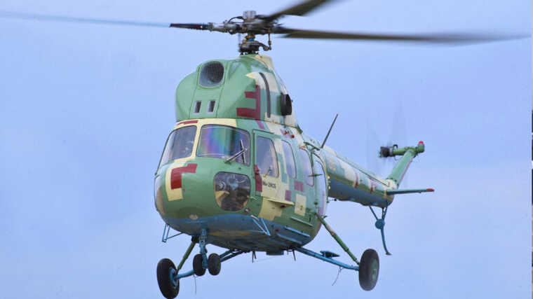 Mi-2 helicopter of Kharkiv University of AF crashes during training flight: there are victims