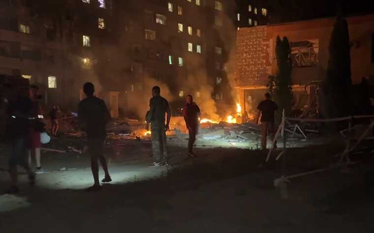 Occupants strike at childrens rehabilitation centre and orphanage in Sumy