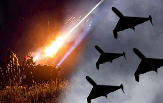 Ukrainian air defence shoots down several Russian UAVs over Chernihiv